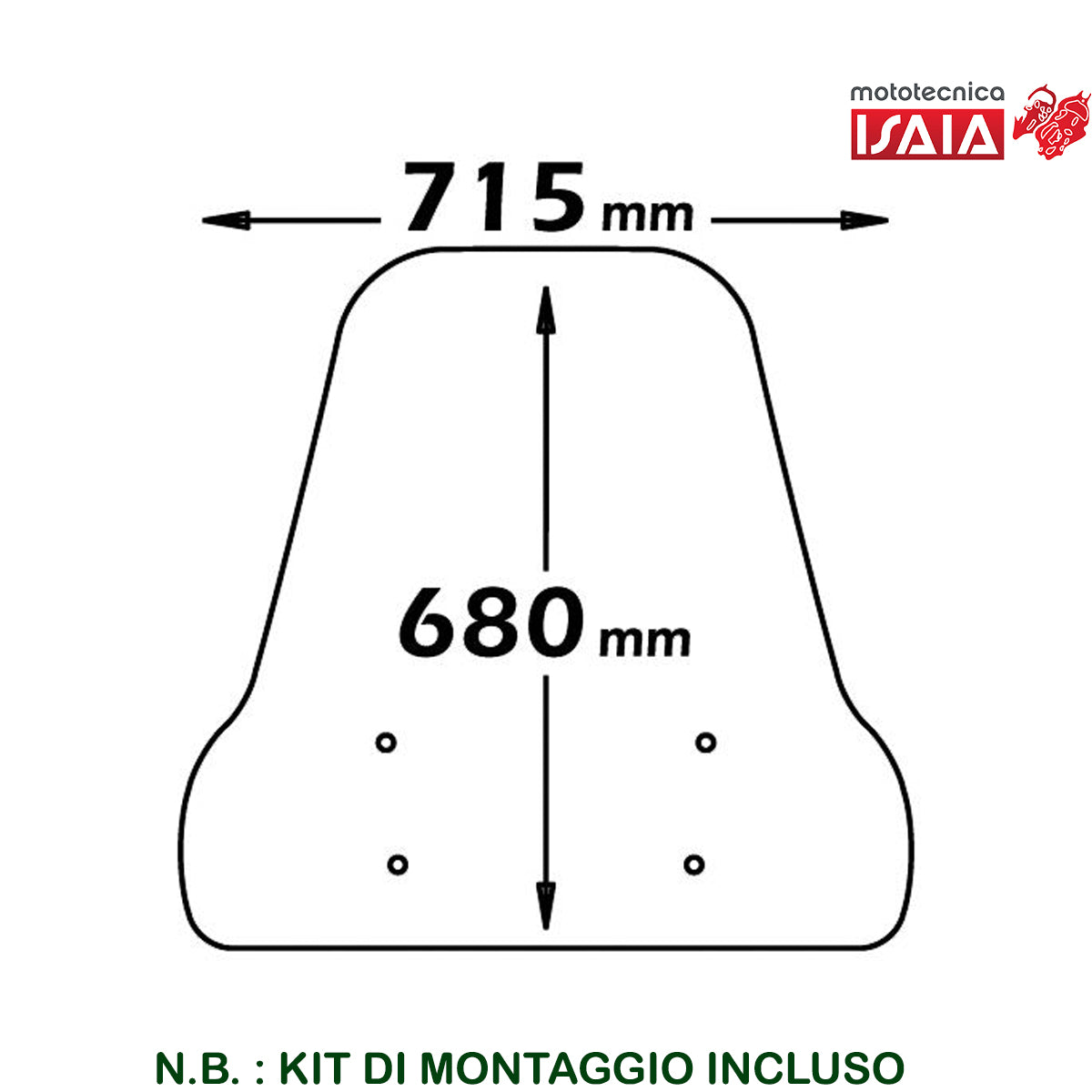 PARABREZZA CLASSIC PER PIAGGIO LIBERTY S ANNI 2006-2011