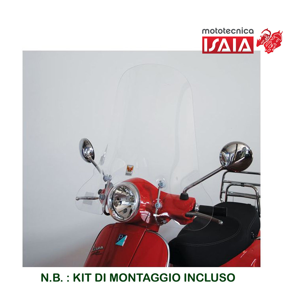 PARABREZZA CLASSIC PER PIAGGIO VESPA LX 50/125/150 2005 - 2014
