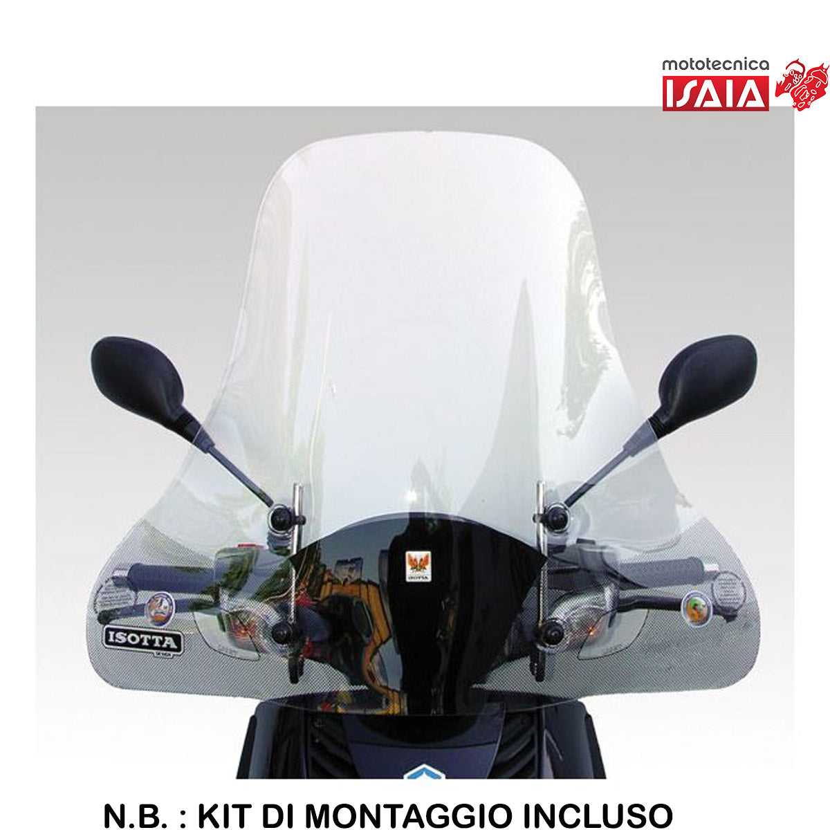 PARABREZZA MEDIA PROTEZIONE PER CARNABY 125-200-250