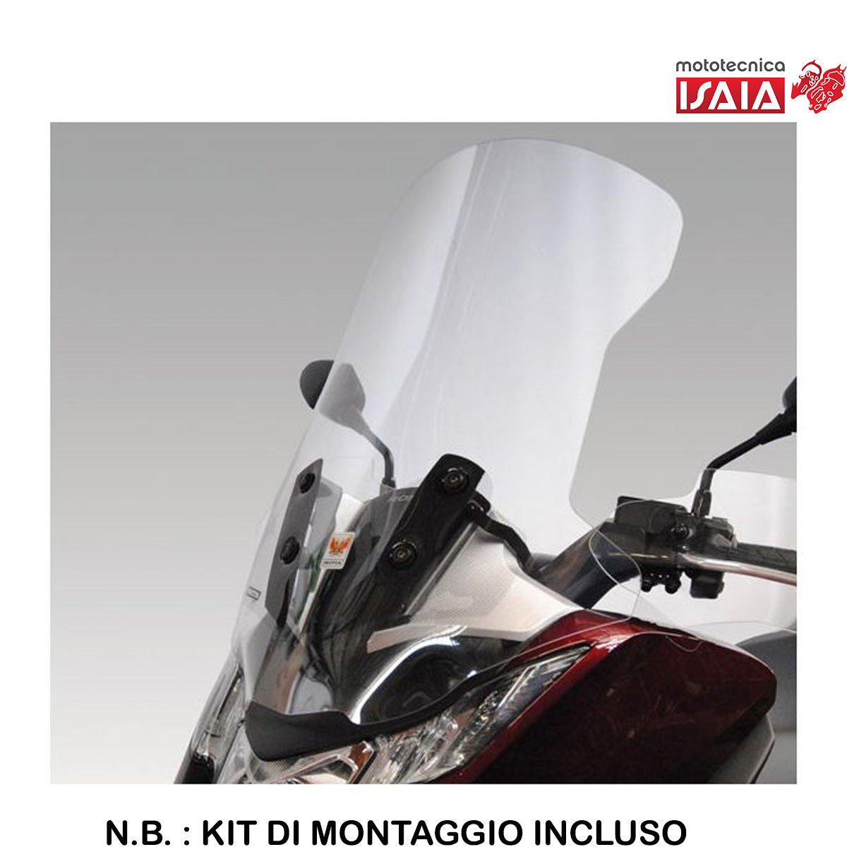 PARABREZZA MEDIA PROTEZIONE PER HONDA INTEGRA 700 2011 - 2013 / INTEGRA 750 DAL 2014