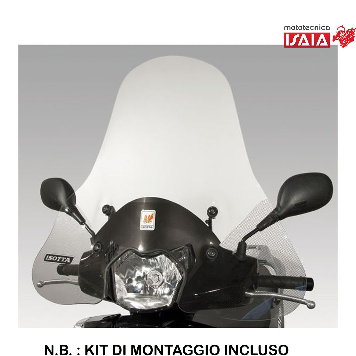 PARABREZZA MEDIA PROTEZIONE PER HONDA SH 300 2011 - 2014