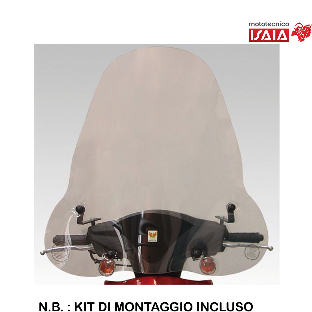 PARABREZZA MEDIA PROTEZIONE PER KYMCO AGILITY 50 (RUOTA 12) DAL 2005