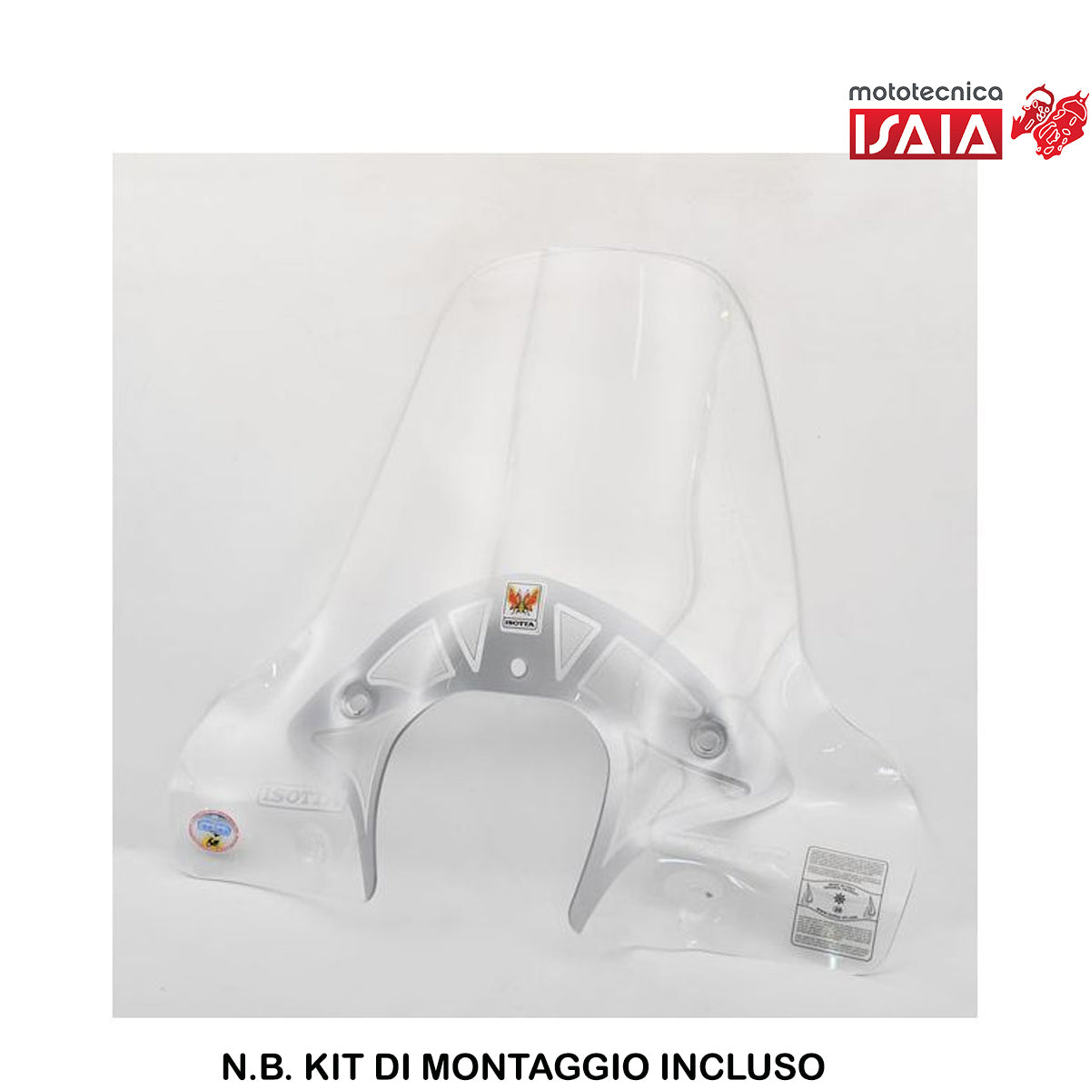 PARABREZZA MEDIA PROTEZIONE PER PIAGGIO BEVERLY 125 E 300 / BEVERLY RST 350