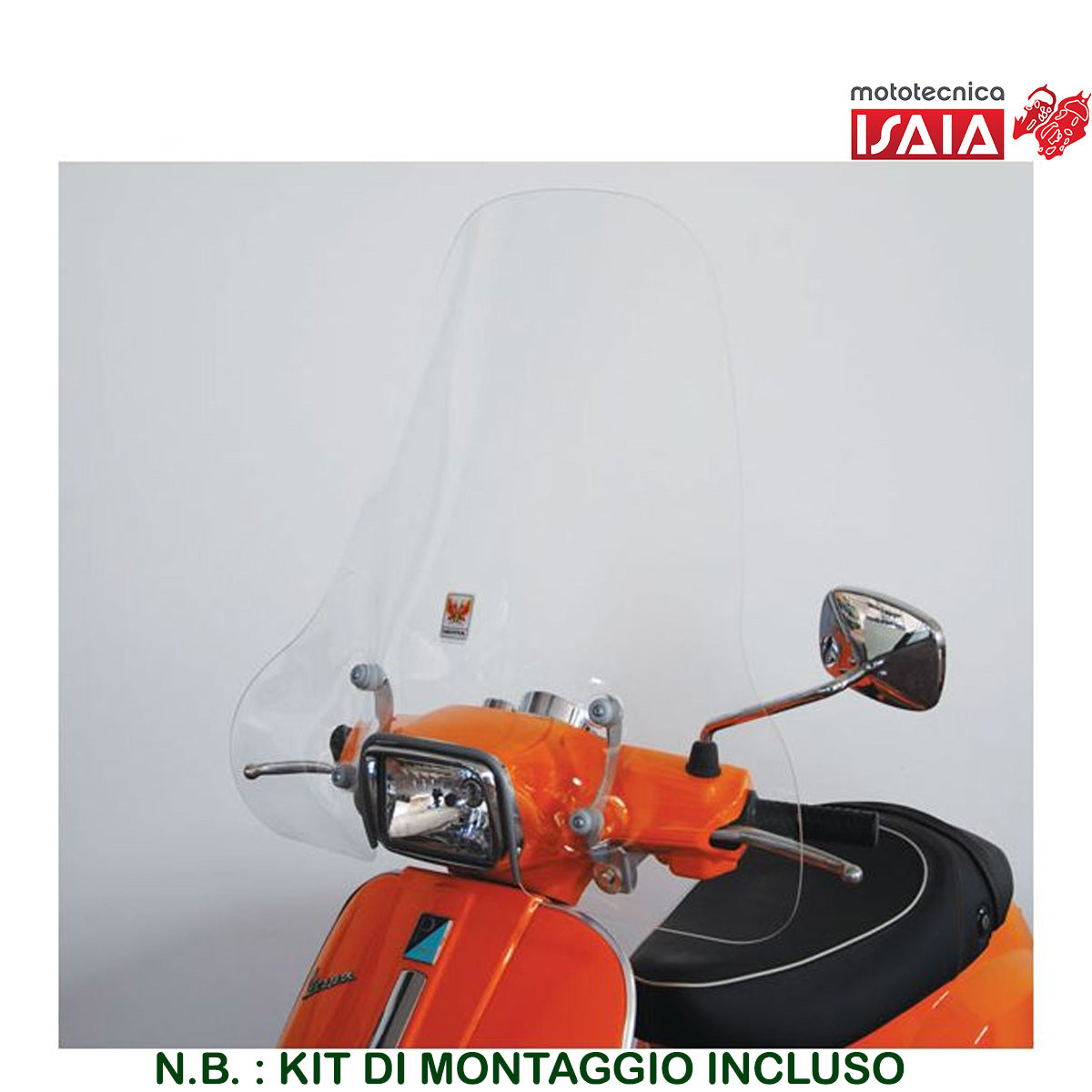PARABREZZA MEDIA PROTEZIONE PER PIAGGIO VESPA 50-125-150