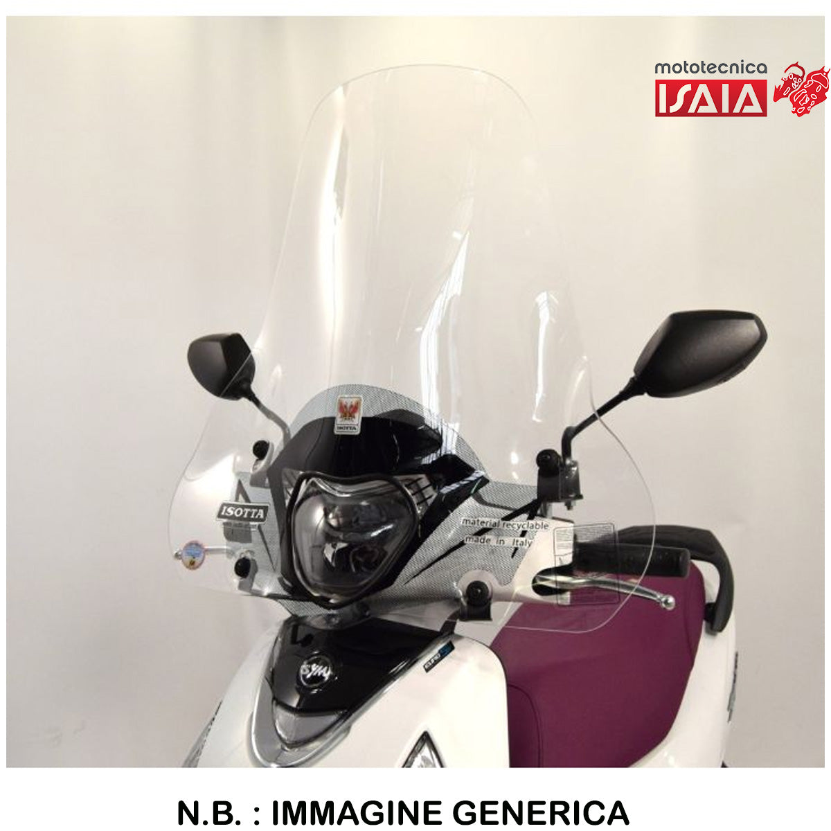 PARABREZZA MEDIA PROTEZIONE PER SYMPHONY 125 ST - CBS 2015/2020