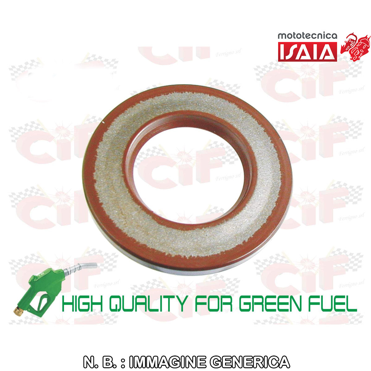 PARAOLIO 22x40x7RSX-Vm VITON MARRONE - PIAGGIO-GILERA 2T