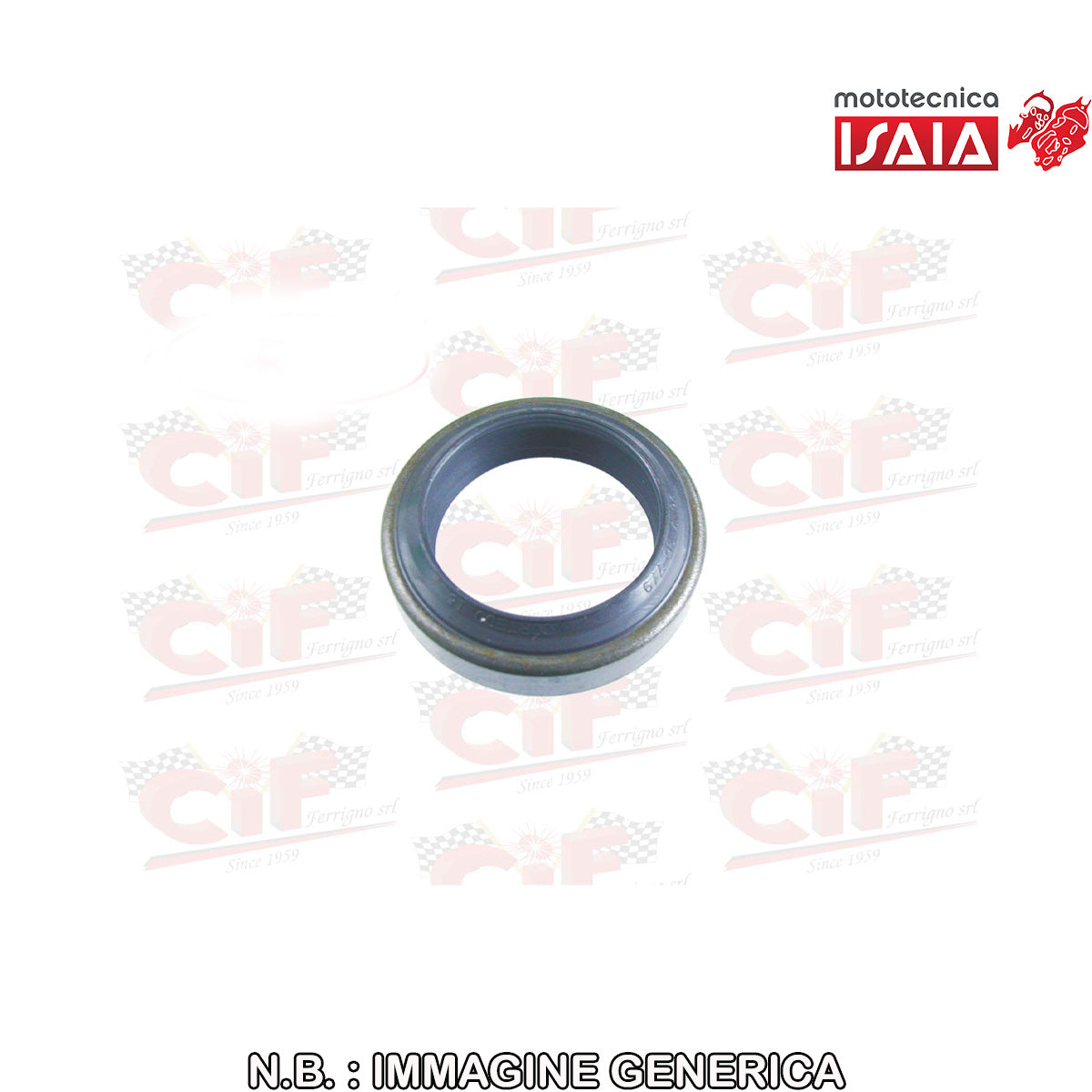 PARAOLIO 25.7x35x7/9 (CORTECO) X FORCELLA PIAGGIO SI' - BRAVO - ZIP