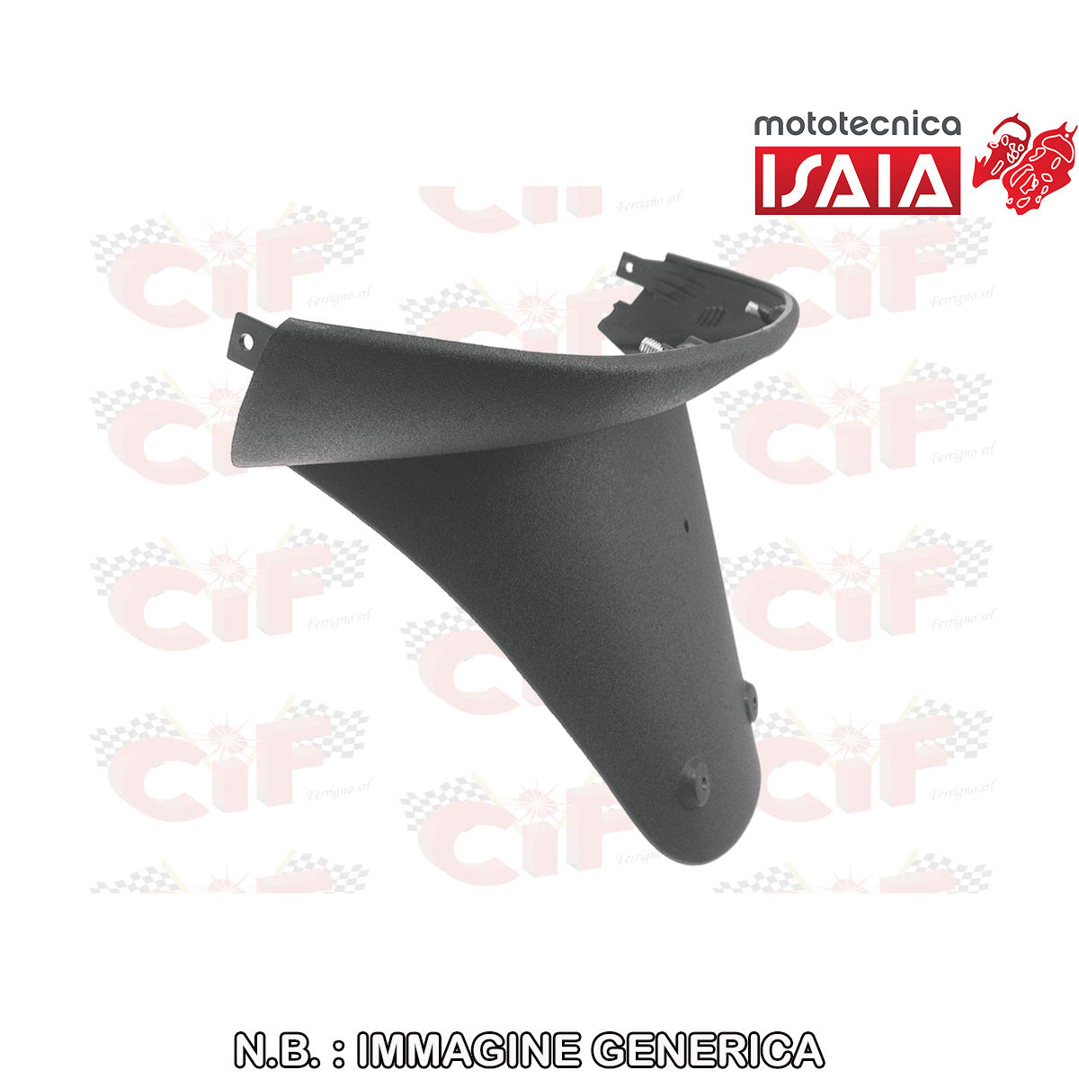 PARASPRUZZO POSTERIORE IN PLASTICA VESPA ET2-ET4