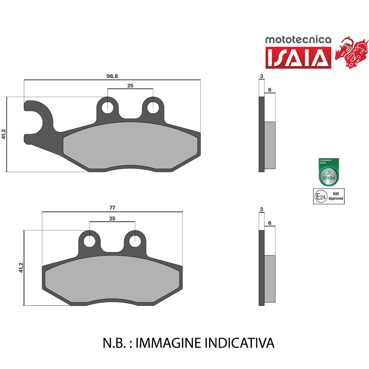 PASTICCHE FRENO GILERA NEXUS