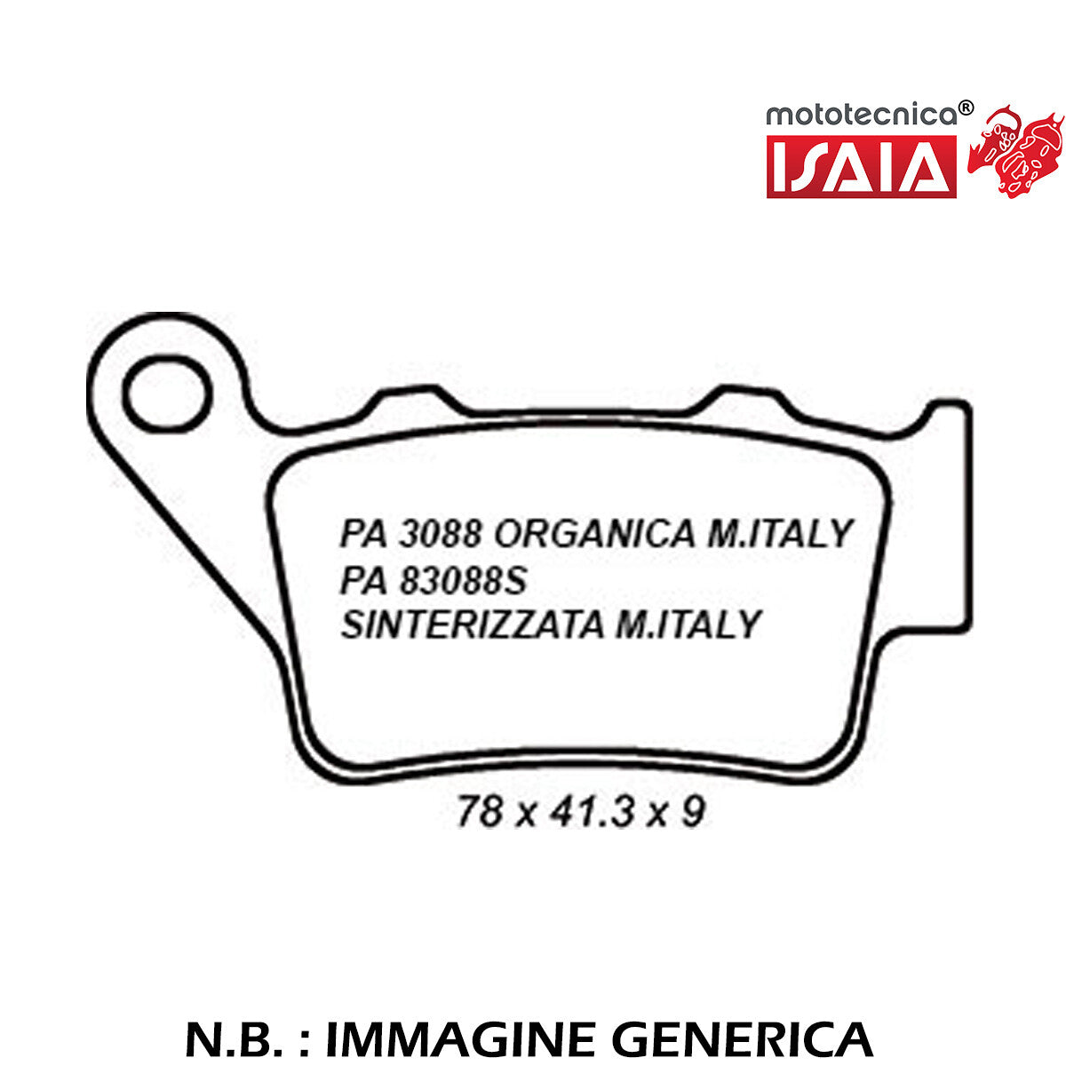 PASTICCHE POSTERIORI ORGANICHE HONDA DOMINATOR 650