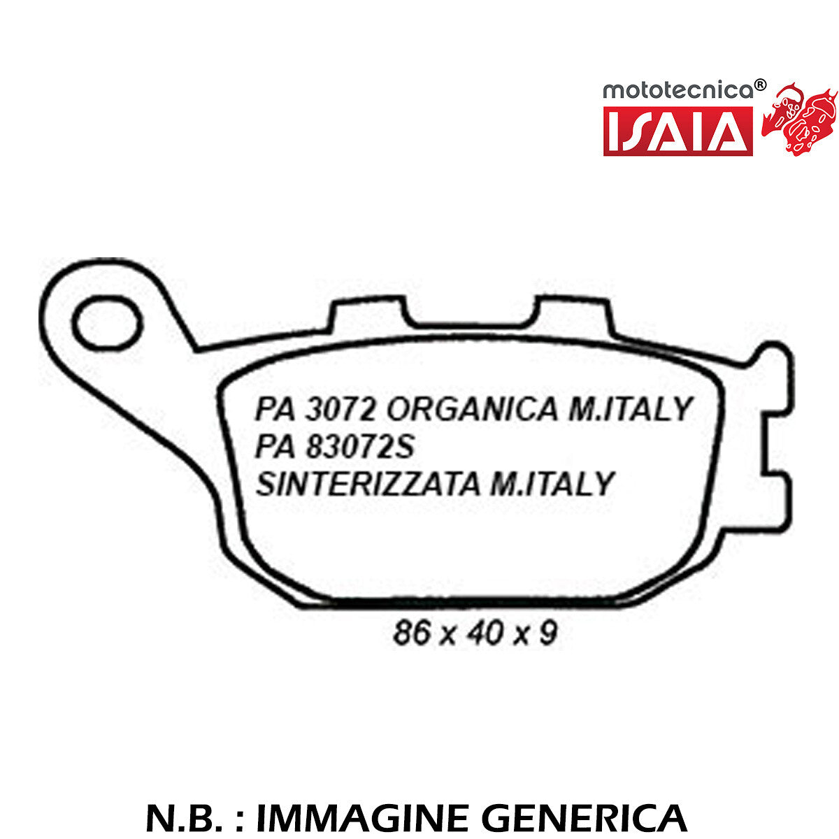 PASTICCHE POSTERIORI ORGANICHE HONDA TRANSALP 700
