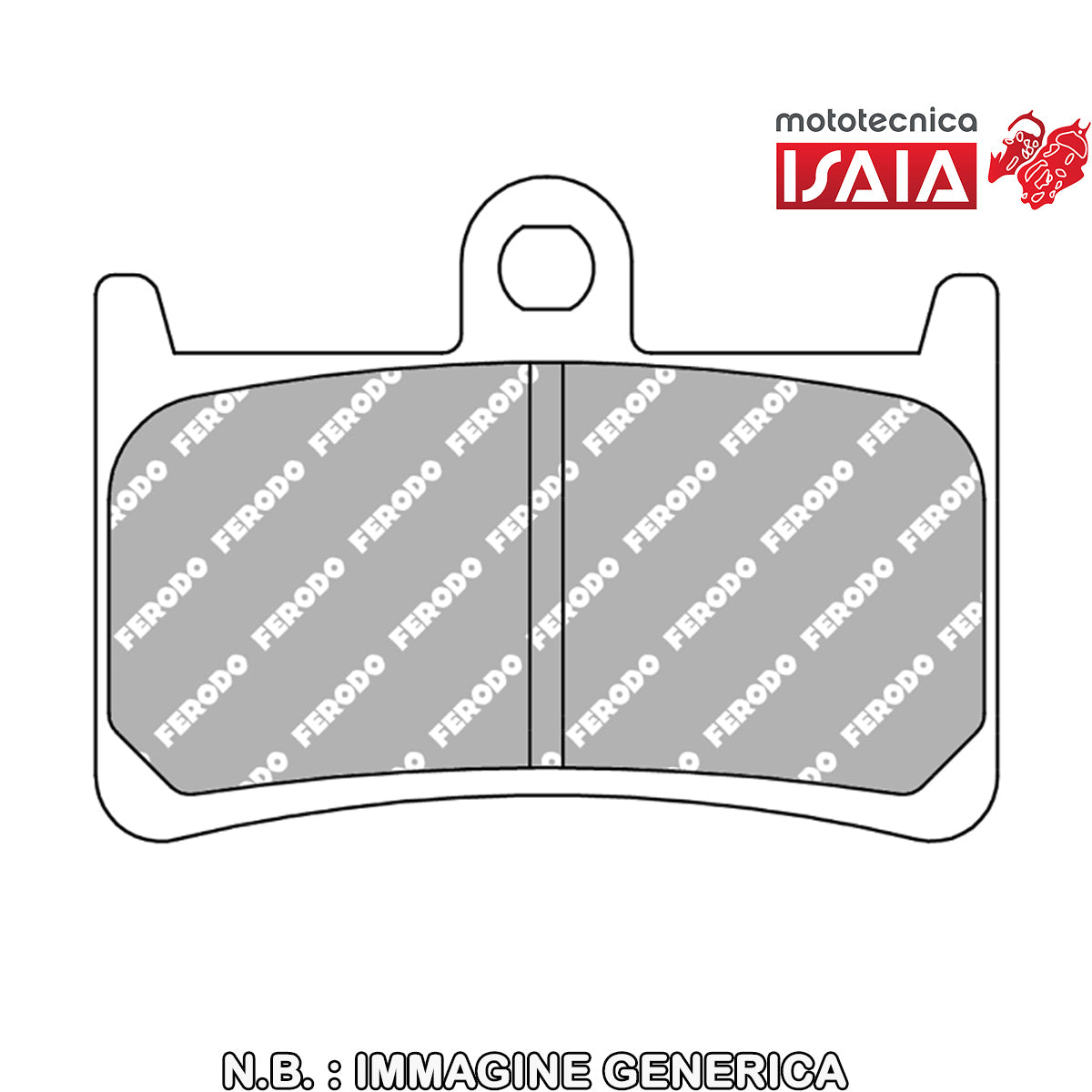 PASTIGLIE FRENO FERODO CERAMIC CPRO RACING FDB605CPRO