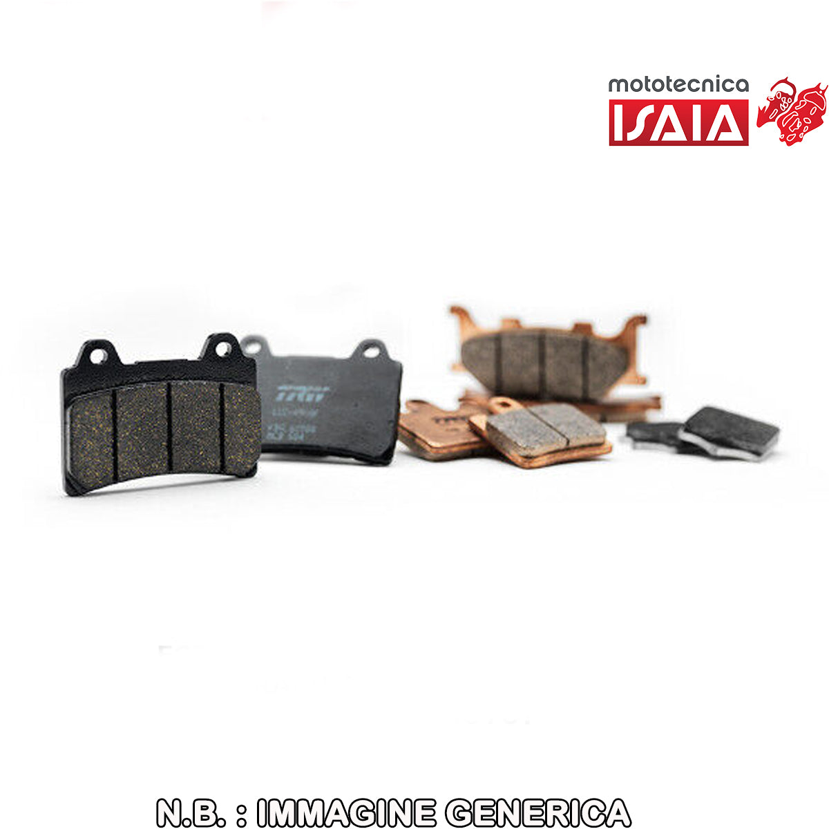 PASTIGLIE FRENO POSTERIORE YAMAHA MAJESTY 250
