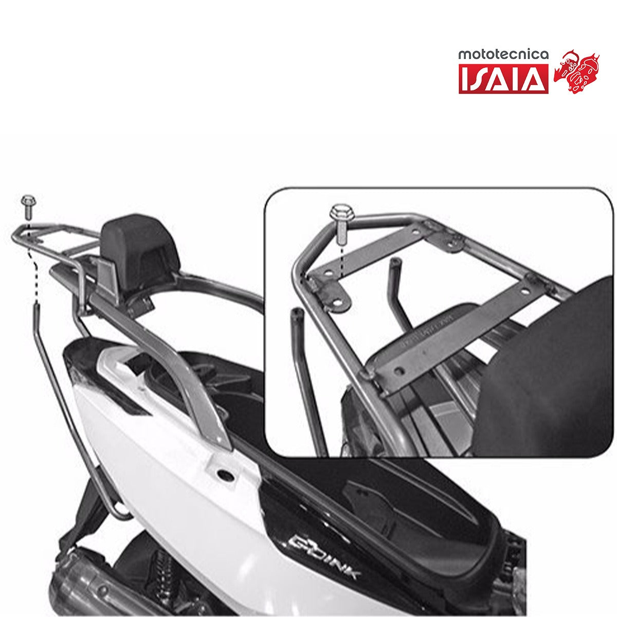 PORTAPACCHI KYMCO G-DINK 125-300(12-17)