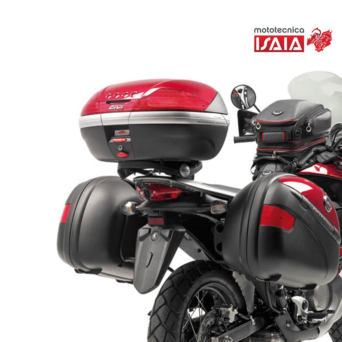 PORTAVALIGIE LATERALE HONDA TRANSALP 700 (2008-13)