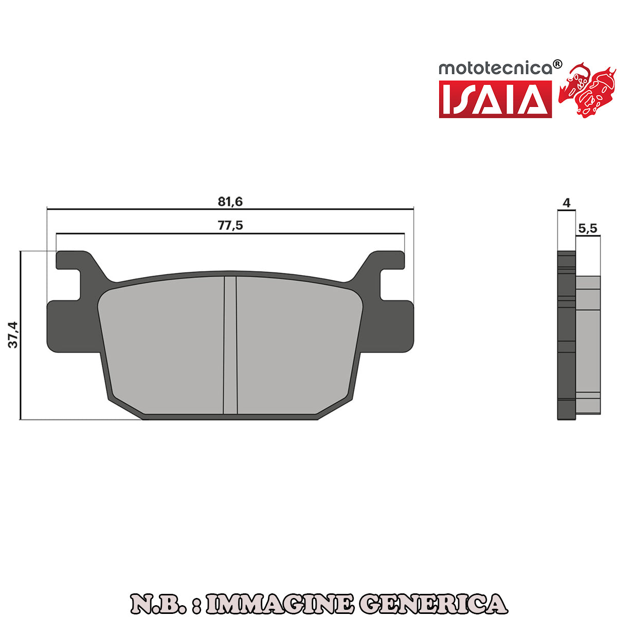 Pastiglie freno BRAKE PADS HONDA SH
