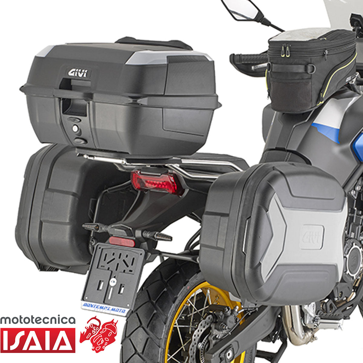 Portavaligie laterale per Valico 525 DSX MONOKEY