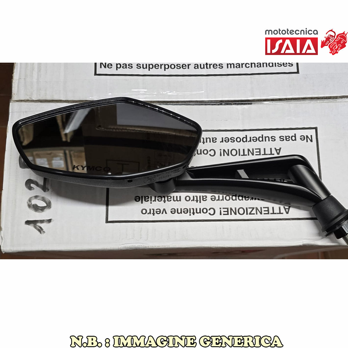 RETROVISORE DX NERO AGILITY 350