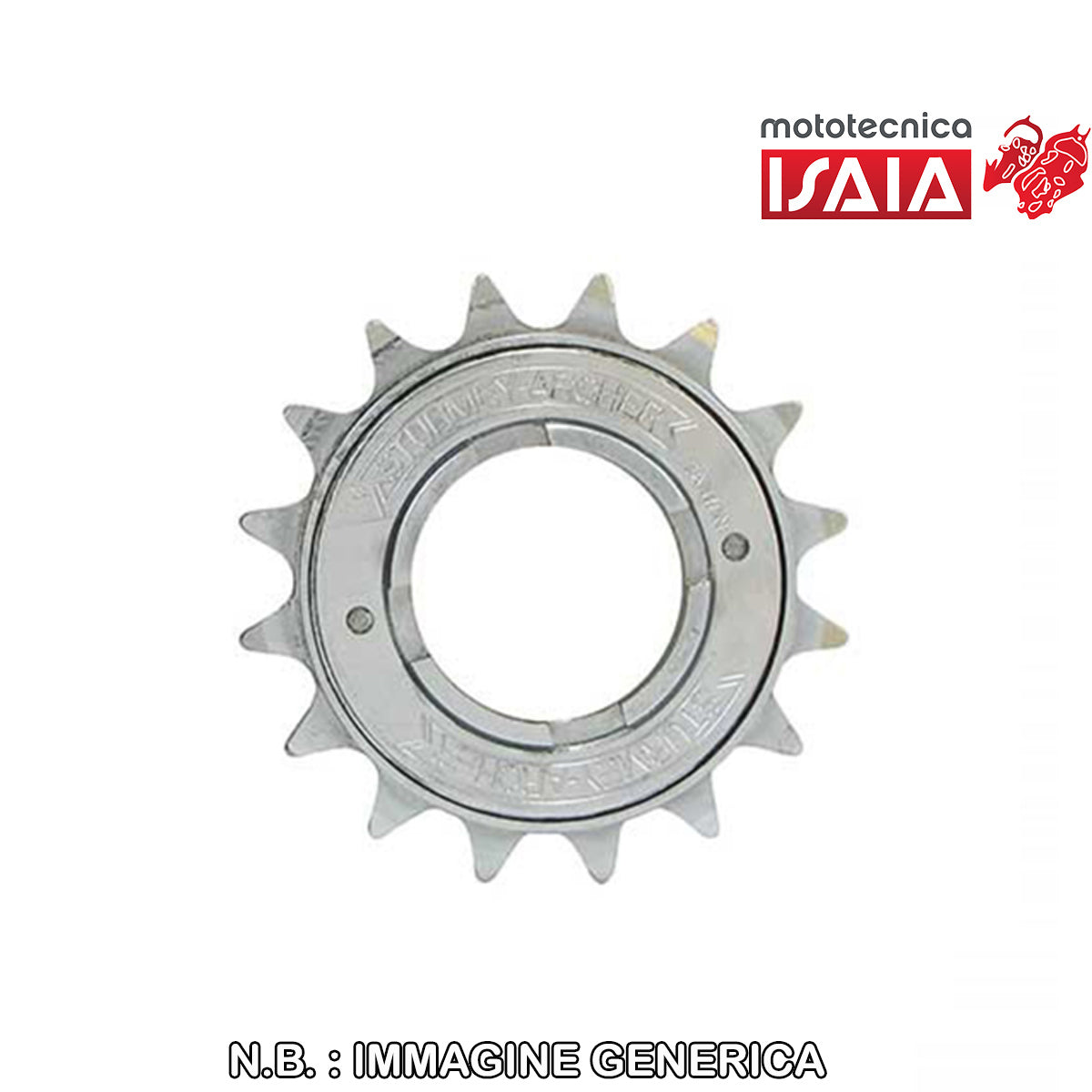RUOTA LIBERA A FILETTO DOPPIO GIRO DI SFERE 1/2 X 1/8 1V - 20 DENTI, ARGENTO