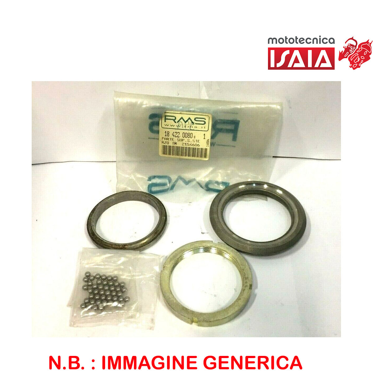 SERIE CALOTTE STERZO RMS PIAGGIO APE TM 220 2009-2010