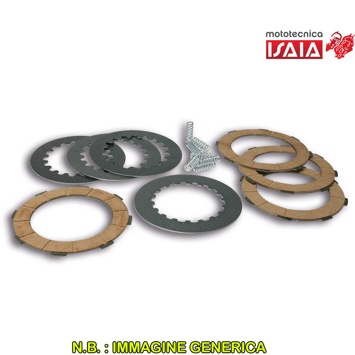 SERIE DISCHI FRIZ. (8 molle) VESPA COSA 2/PX 125>2