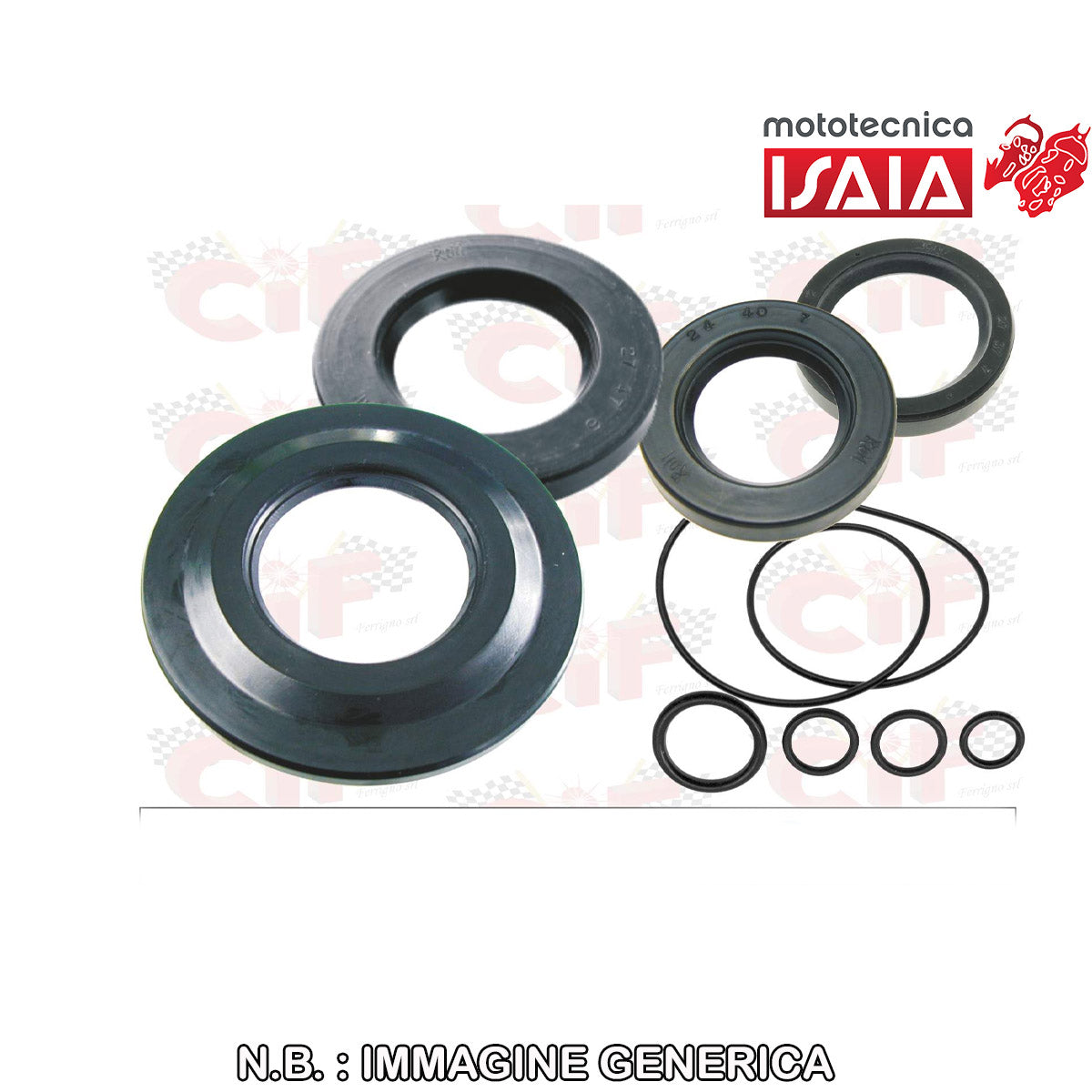 SERIE PARAOLI MOTORE COMPLETA VESPA RALLY 180-200