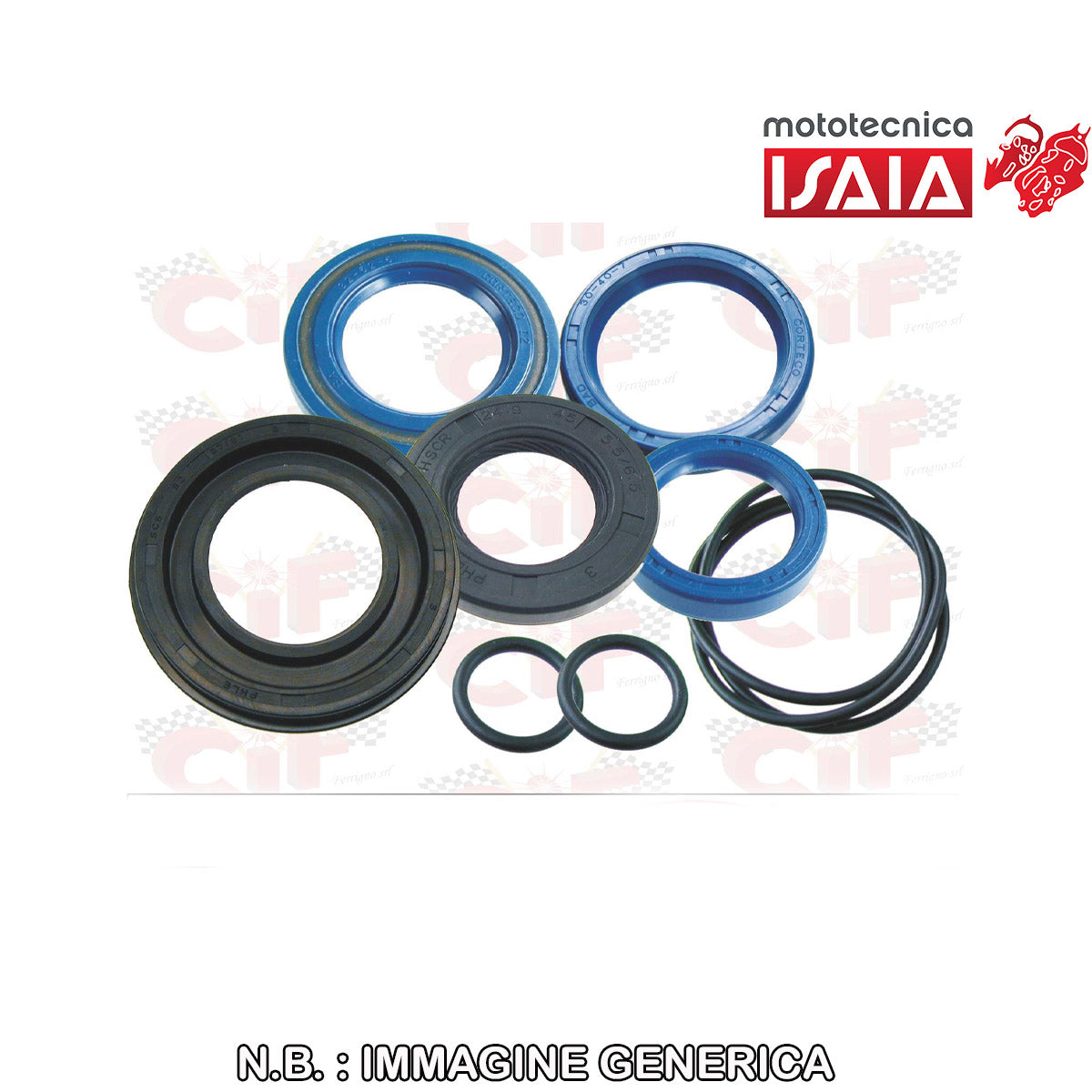 SERIE PARAOLI MOTORE VESPA GS 160 - 180 SS