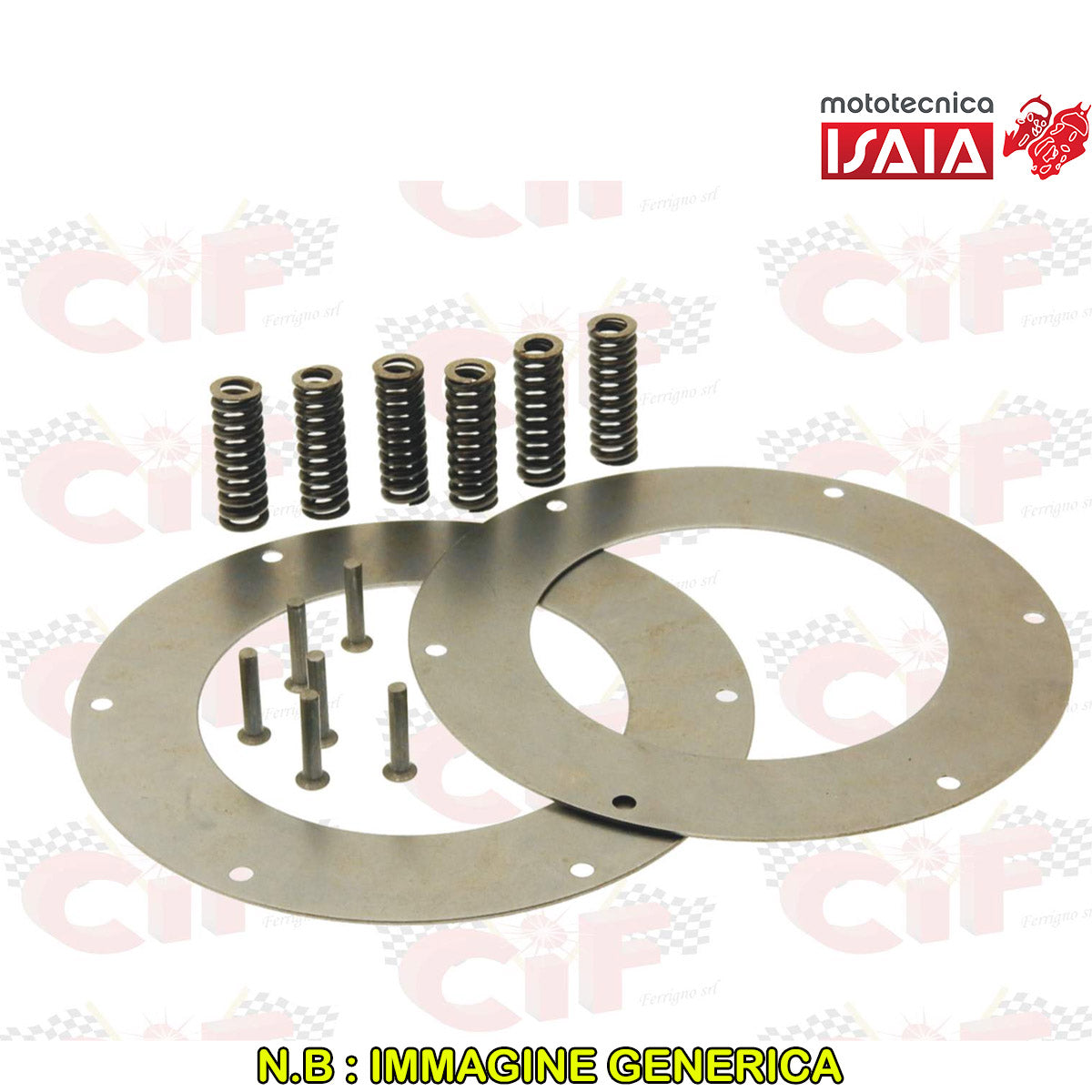 SERIE PARASTRAPPO FRIZIONE VESPA 125-150