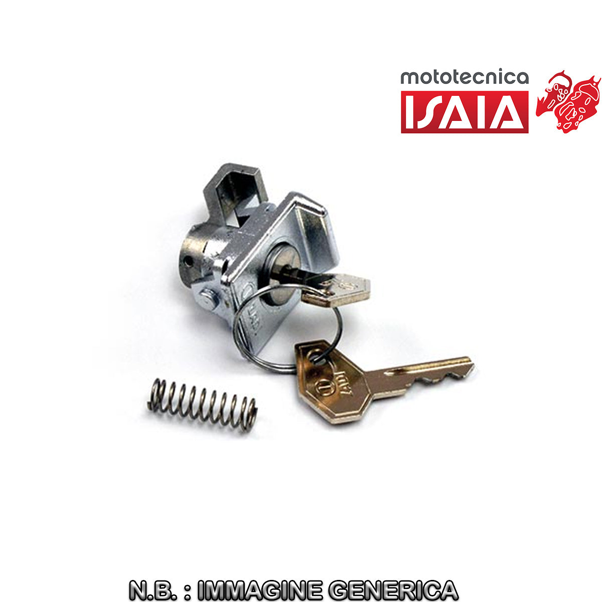 SERRATURA C/CHIAVE BAULETTO VESPA PX/PE