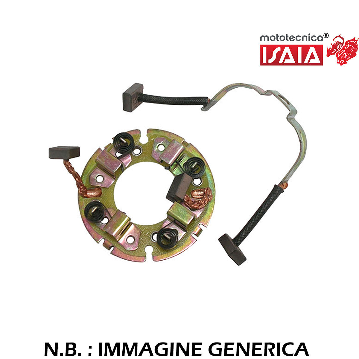 SPAZZOLE SET 4 PZ. C/PORTASPAZZOLE HONDA