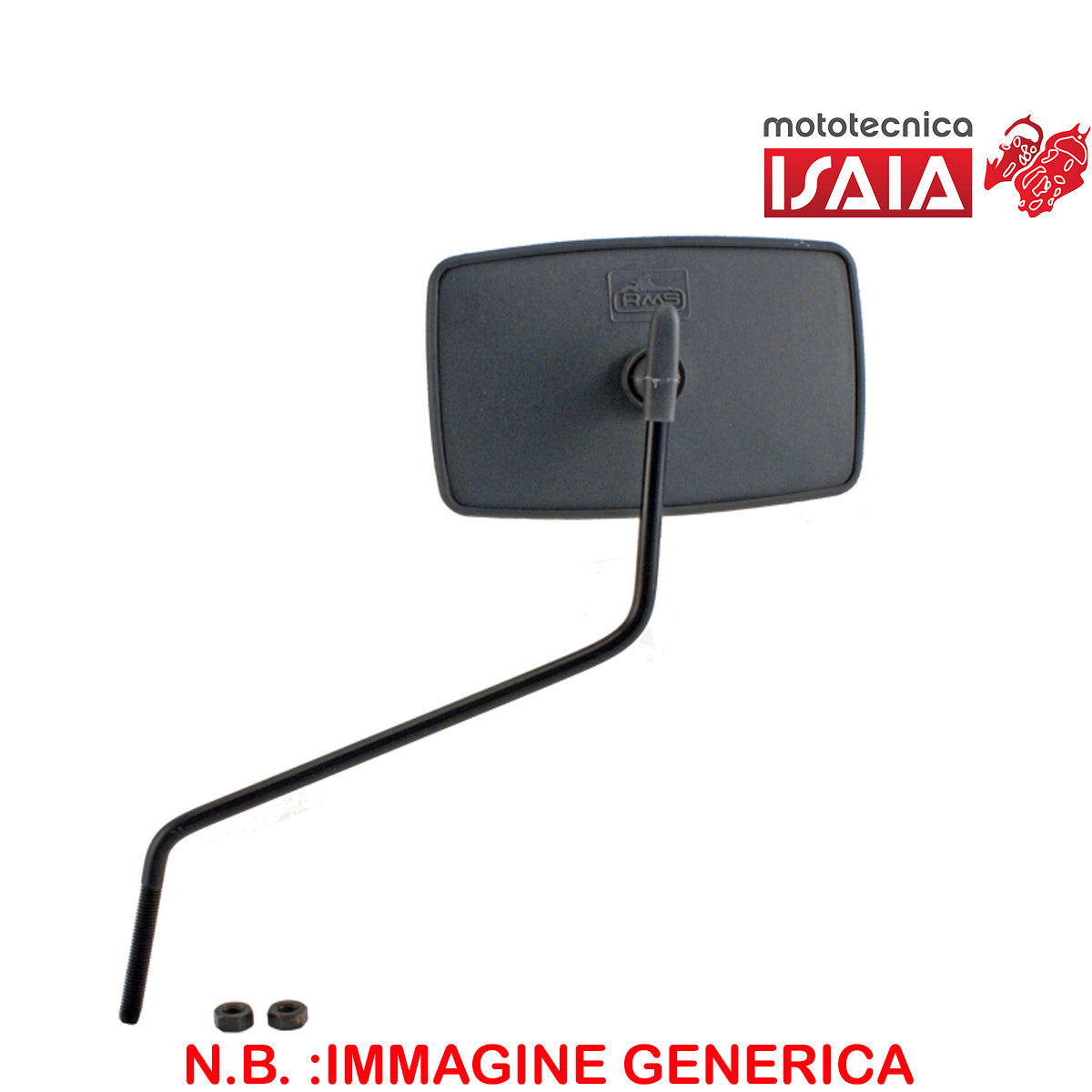 SPECCHIETTO UNIVERSALE RMS CLASSIC APE COPPETTA RETTAGOLARE
