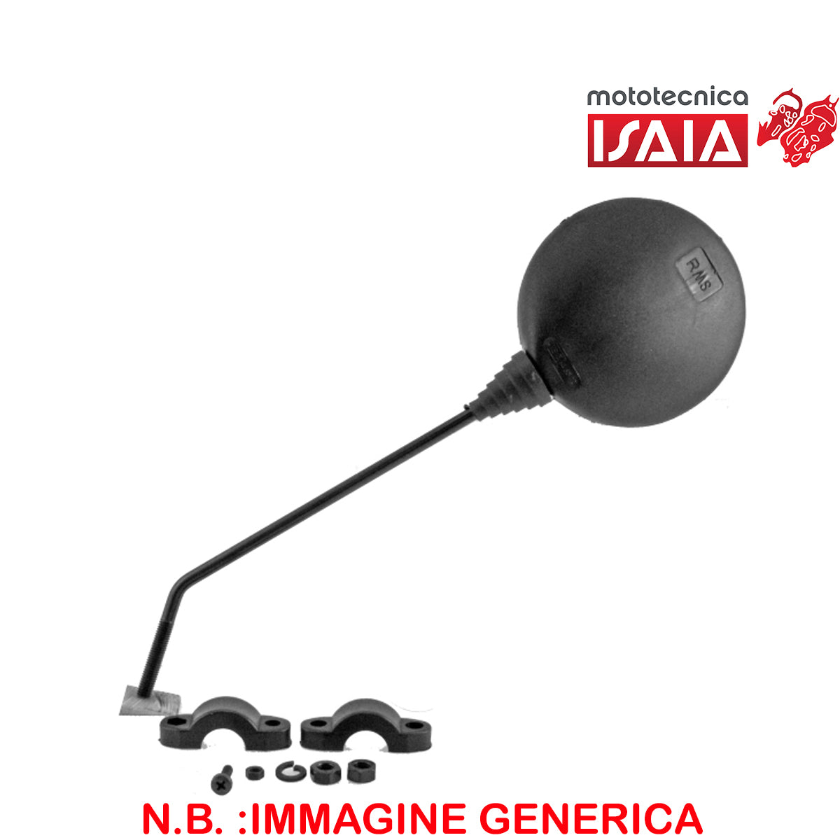 SPECCHIETTO UNIVERSALE RMS CLASSIC CICLOMOTORE