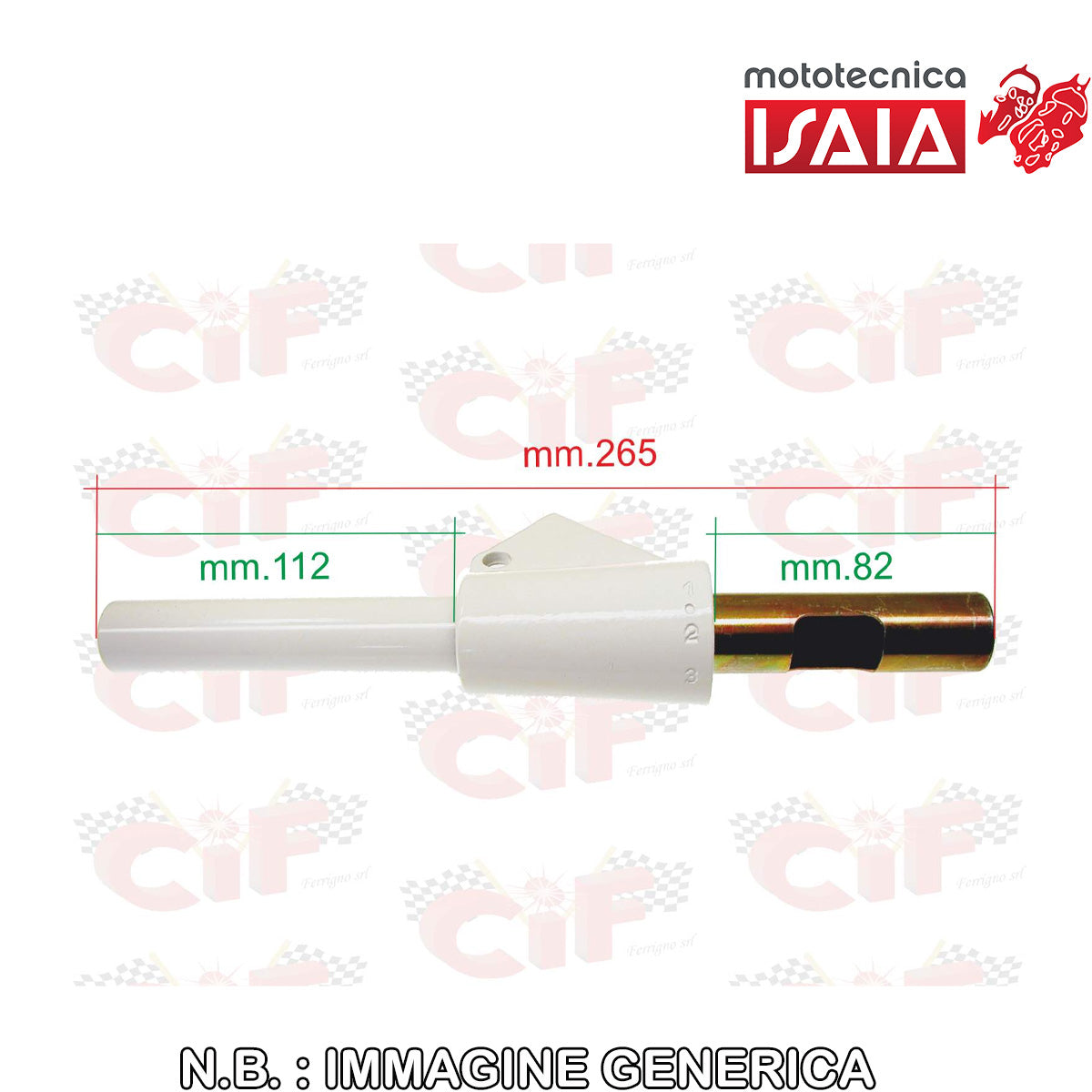 TUBO COMANDO CAMBIO PIAGGIO VESPA 50-90 (3 VELOCITA')