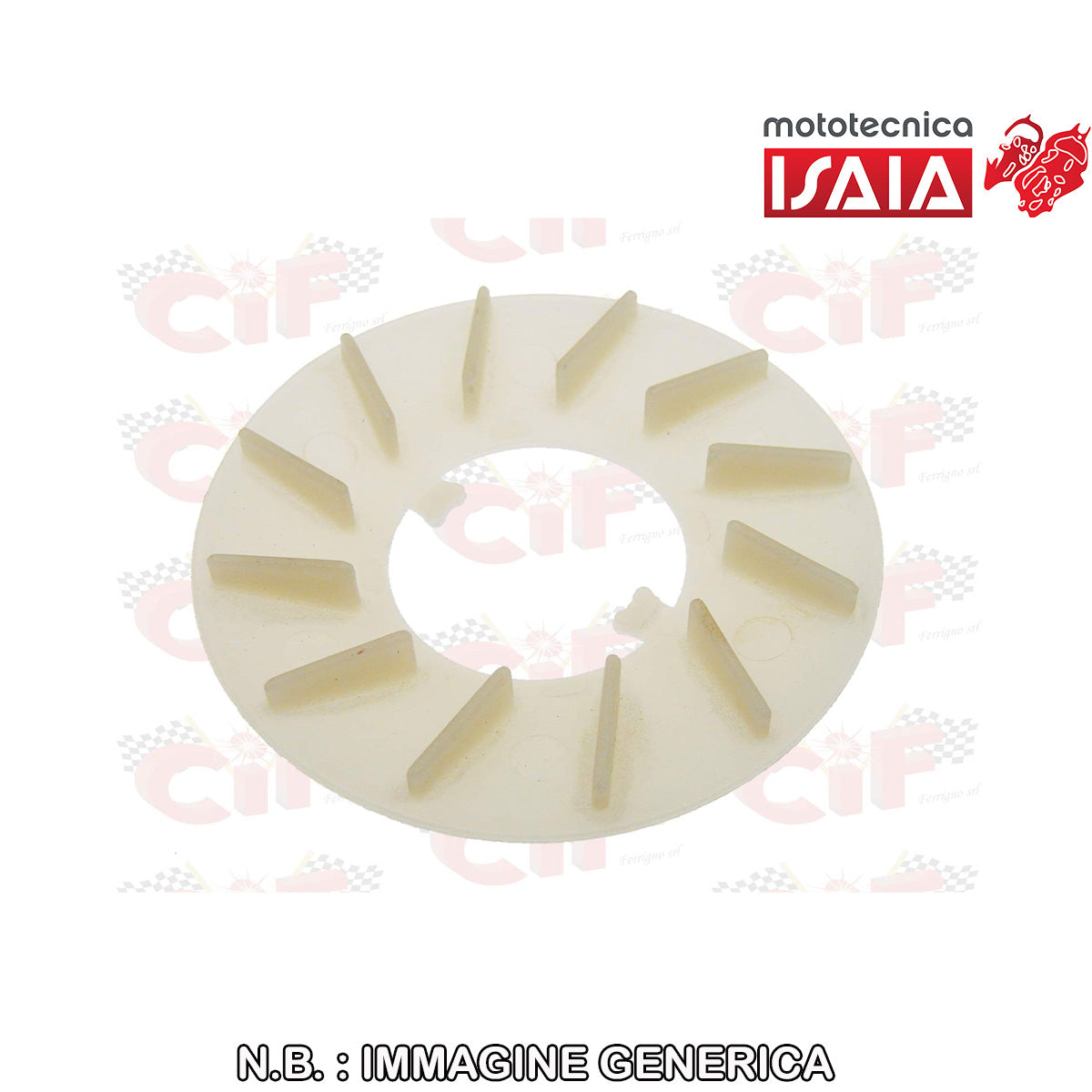 VENTOLA X SEMIPULEGGIA MOTRICE DENTATA SCOOTER
