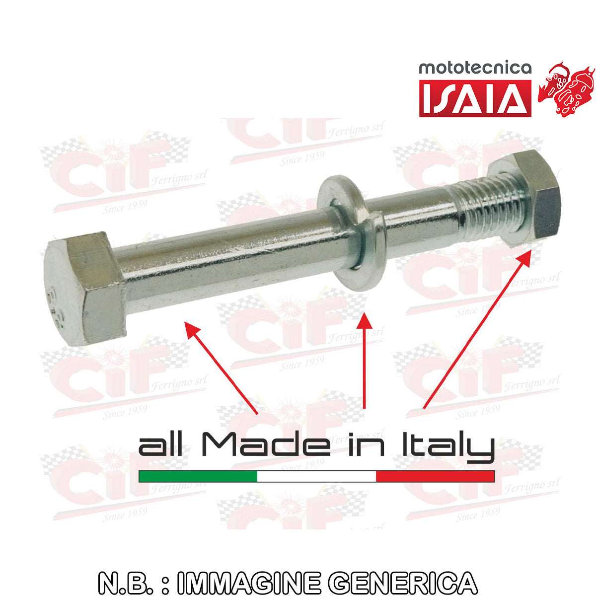 VITE TE (RESISTENZA 8.8) CHIAVE14 - M9x65