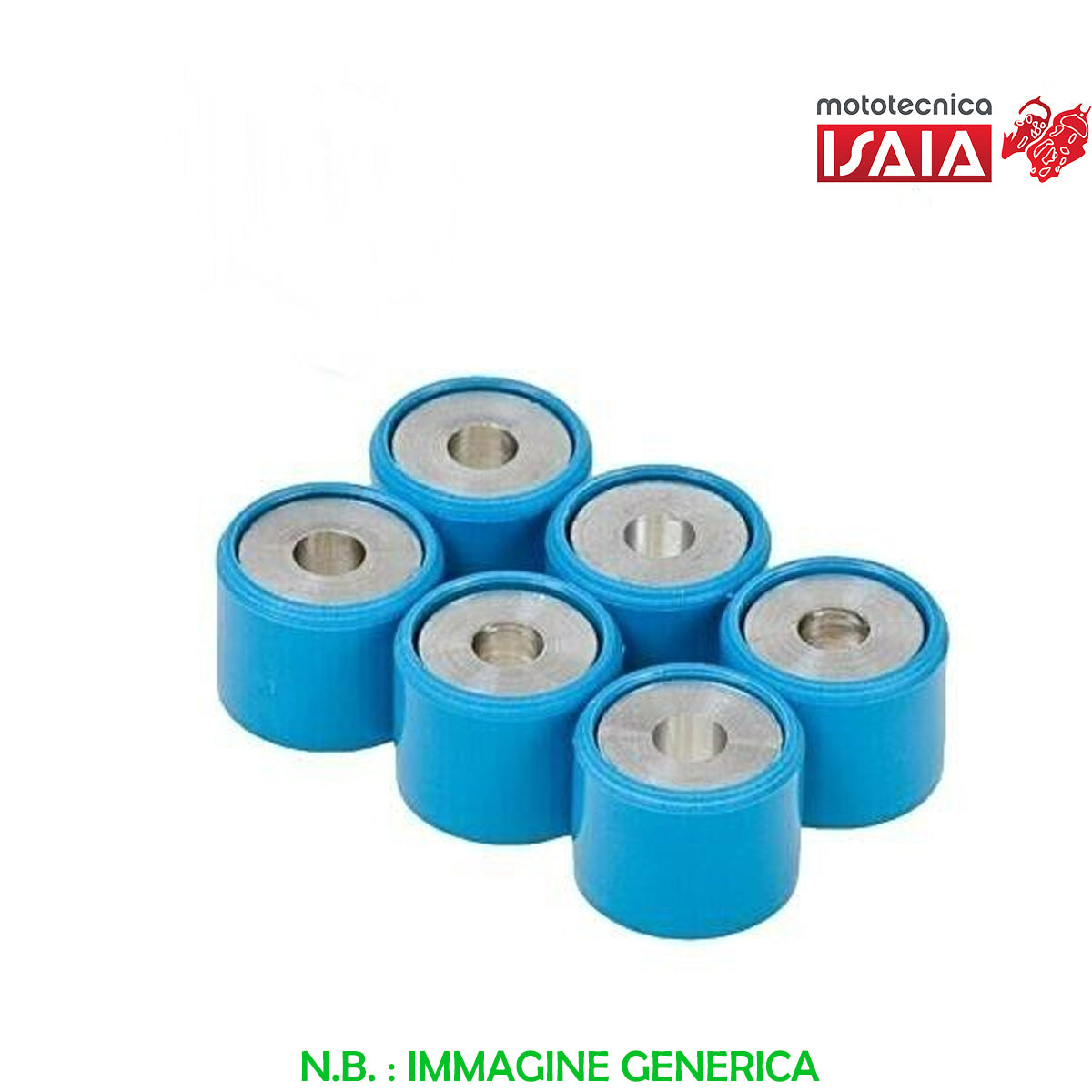 VV*KIT 6 PZ.RULLI BEVERLY 200