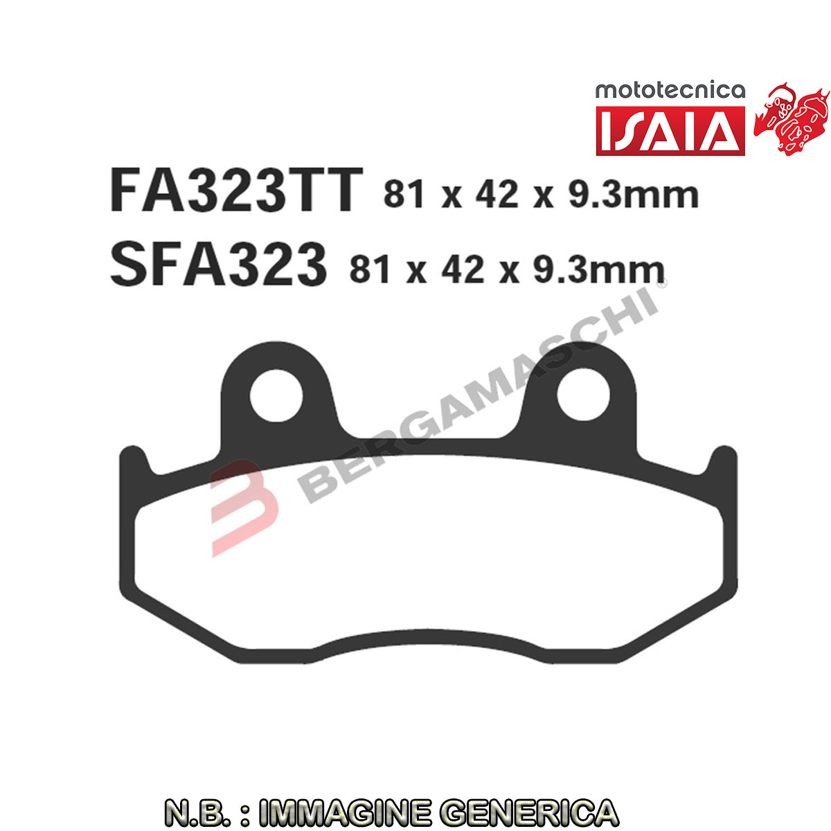 PASTIGLIE SFA HONDA SH 125/150 ANT.