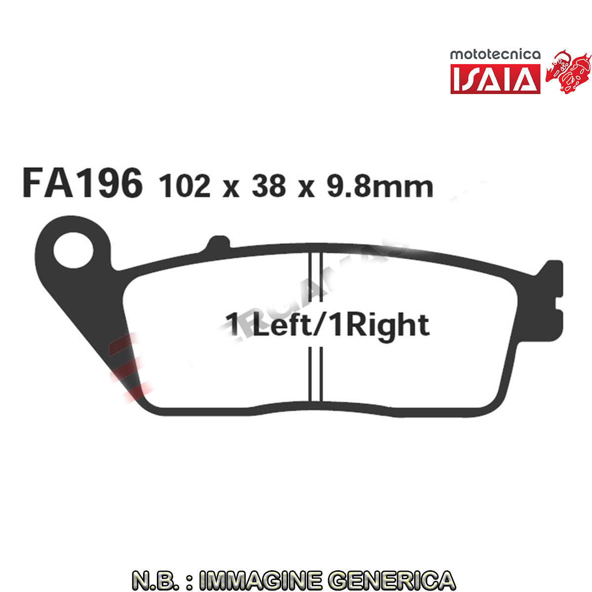 PASTIGLIE SFA HONDA SILVERWING YAMAHA VERSITY 300, X-CITY 250