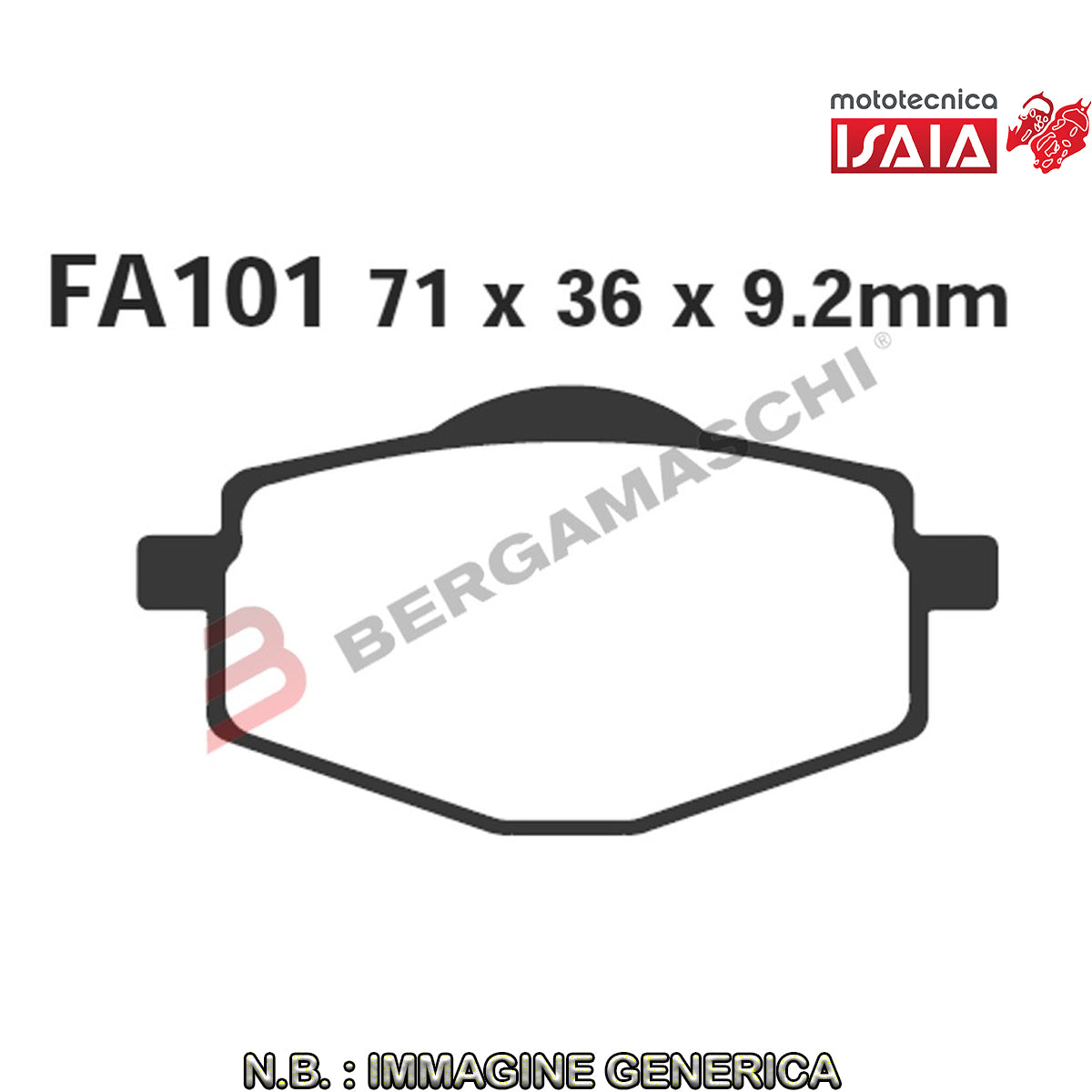 PASTIGLIE SFA MBK FLAME R 125 NEW FLAME /R/T