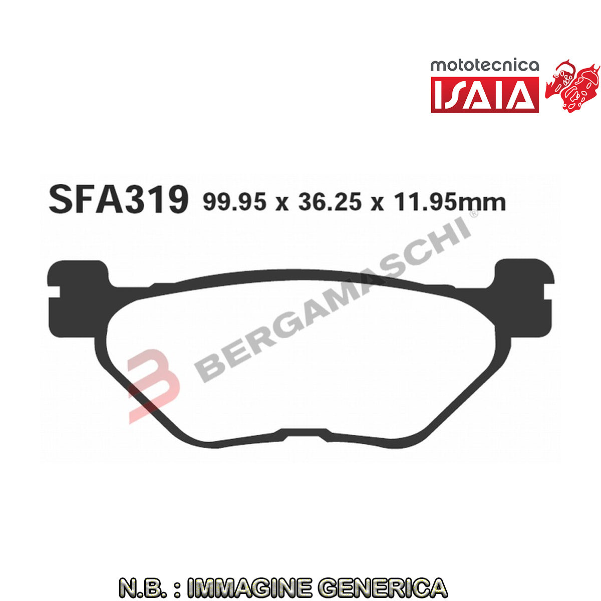 PASTIGLIE SFA YAMAHA T-MAX 500 POST.