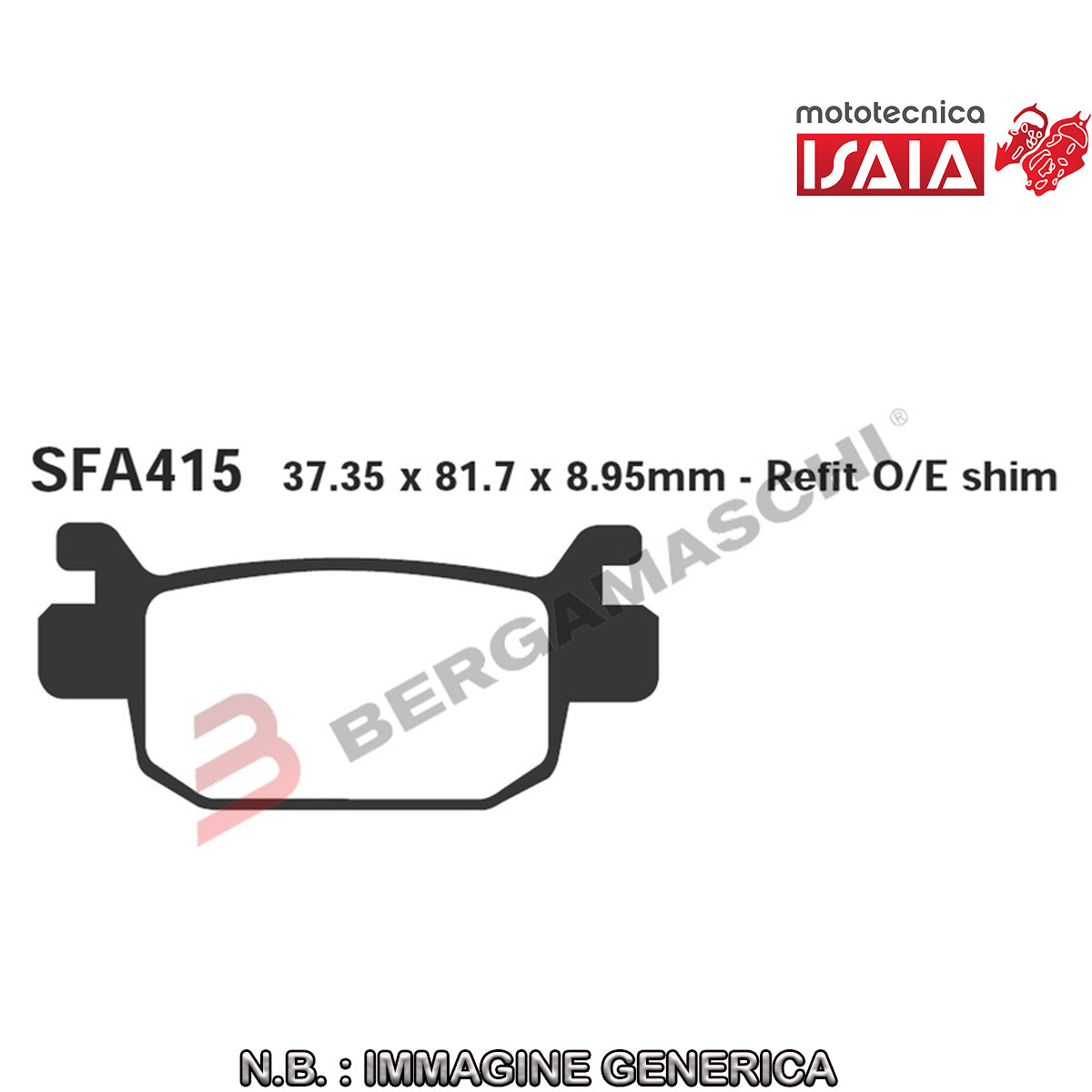 PASTIGLIE SFAC HONDA SH300i P