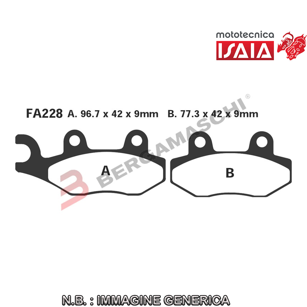 PASTIGLIE SFAC KYMCO AGILITY 50/125 ANT. BURGMAN 07- ANT.SX