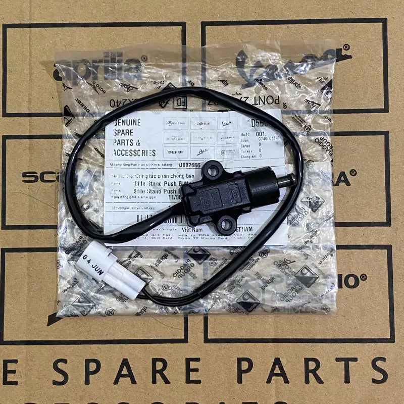 INTERRUTTORE PULSANTE CAVALLETTO LATERALE ORIGINALE PIAGGIO
