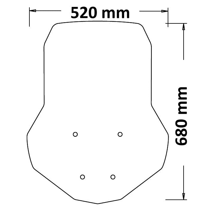 PARABREZZA CLASSIC APRILIA SR GT 125 (2022>)