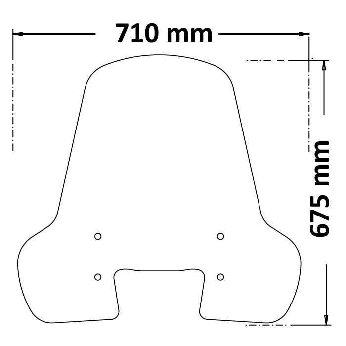 PARABREZZA CLASSIC PER PIAGGIO MEDLEY 2020 