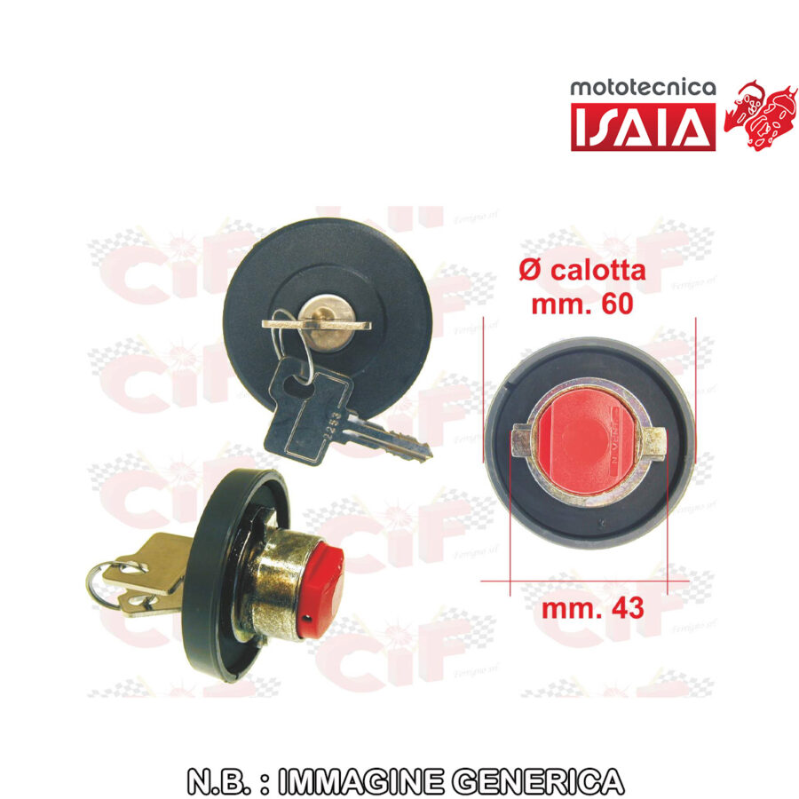 Tappo Serbatoio Piaggio Ape 50 Originale - Dal 1998 In Poi