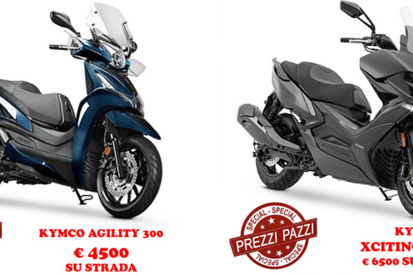 Promo Ottobre prezzi pazzi Kymco