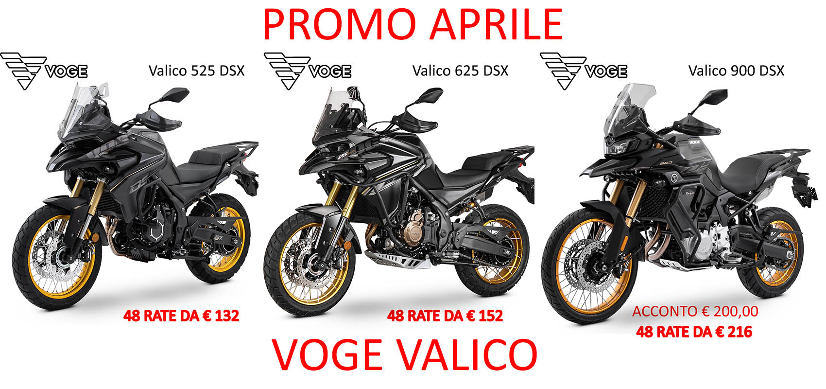 Promo Aprile Voge Valico