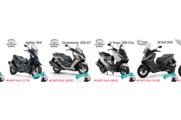 Promo Maggio scooter 300/350 cc
