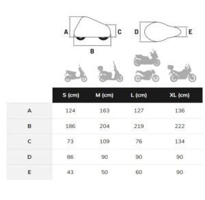 Mototecnica Isaia Telo coprimoto taac ultra hydroscud nero  